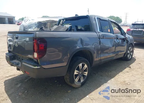 2017 Honda Ridgeline Rtl-T из США, поврежденный, VIN 5FPYK3F62HB016568